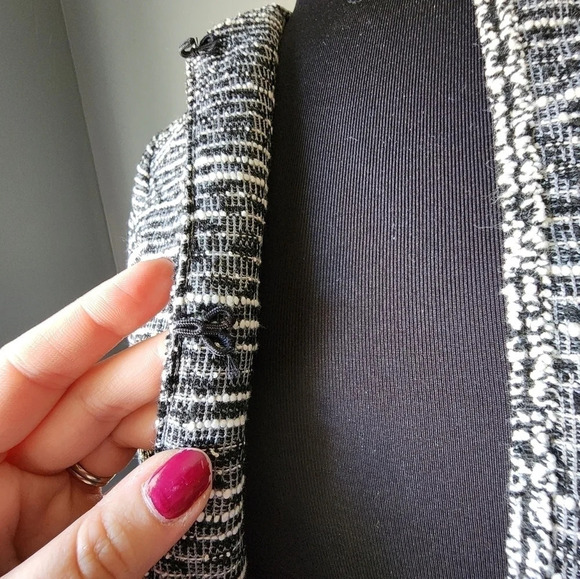 *NWT* Max Studio Striped Heathered Cardigan - Picture 4 of 6